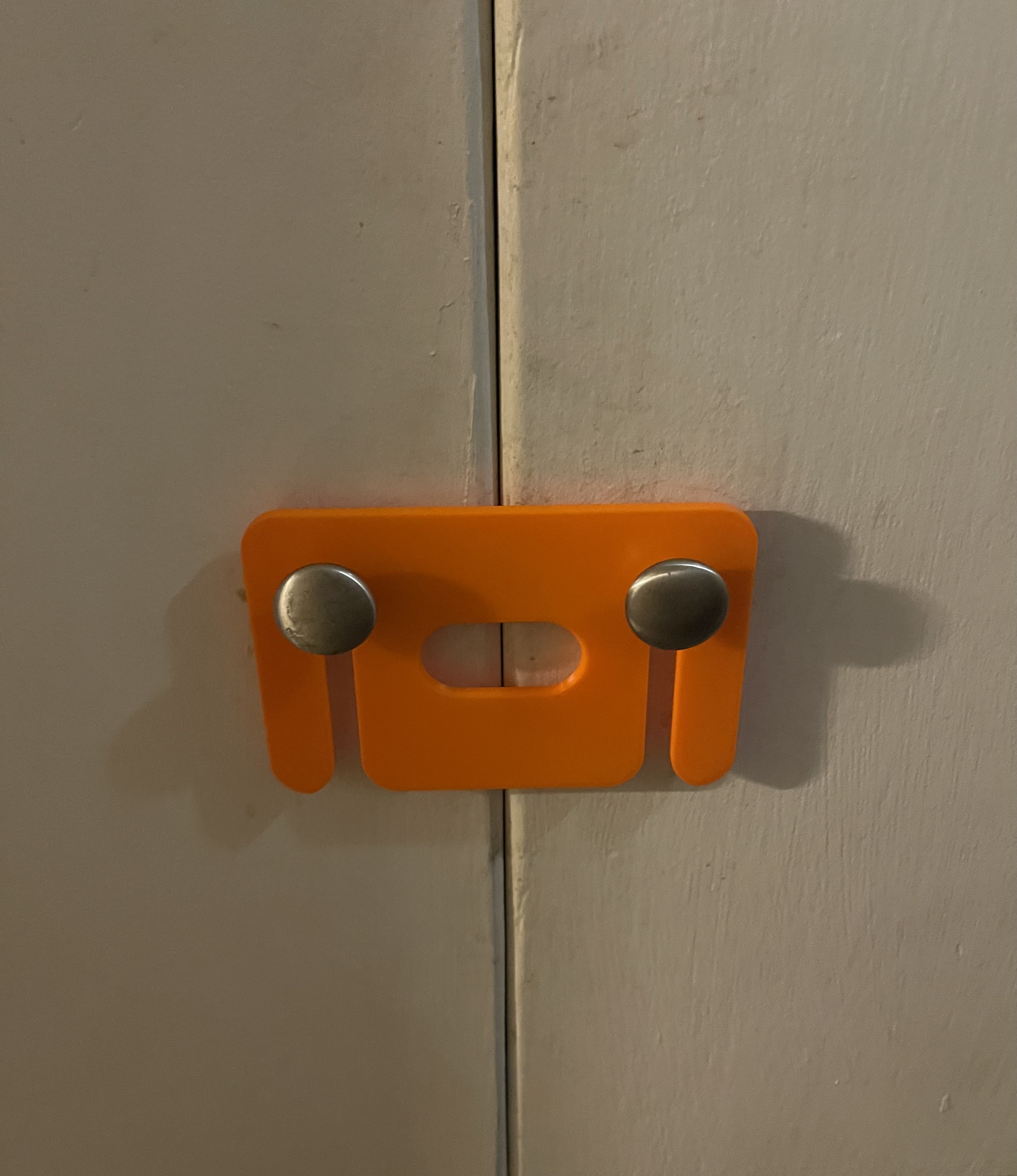 Puppy cupboard / towel cabinet lock