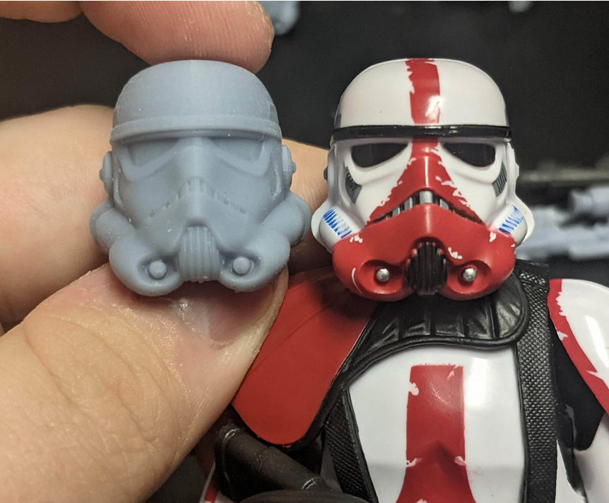 Black Series 1/12 Storm trooper helmet