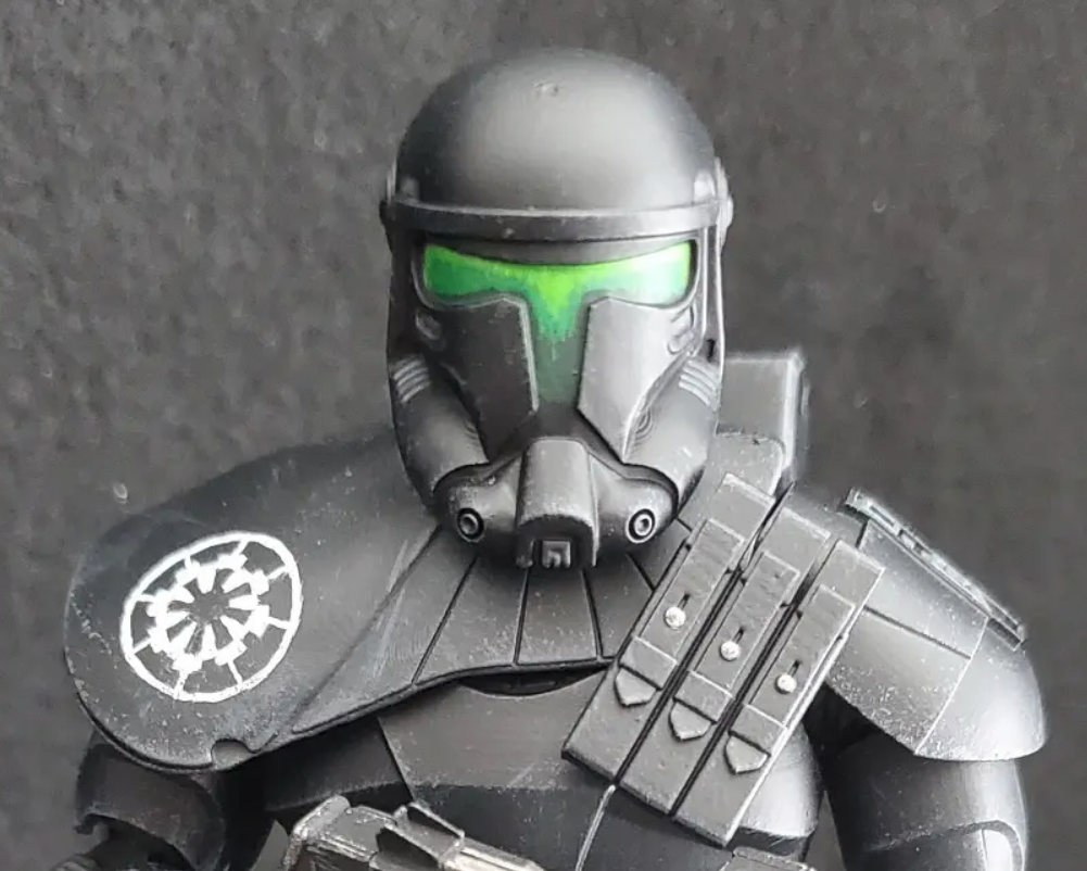 Black Series 1/12 scale Clone Imperial Commando Helmet