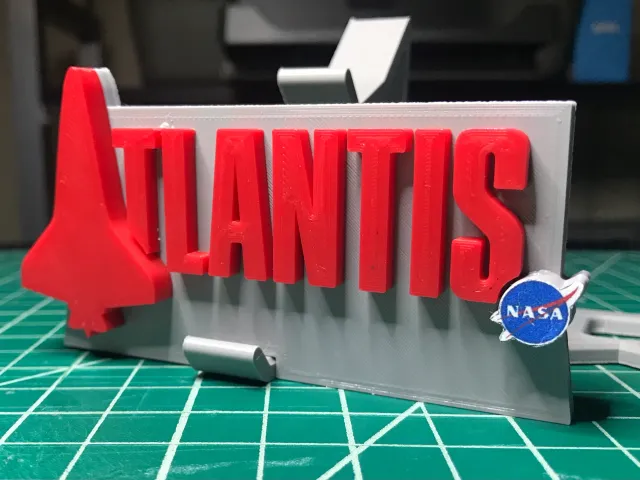 Shuttle Atlantis stand add-on