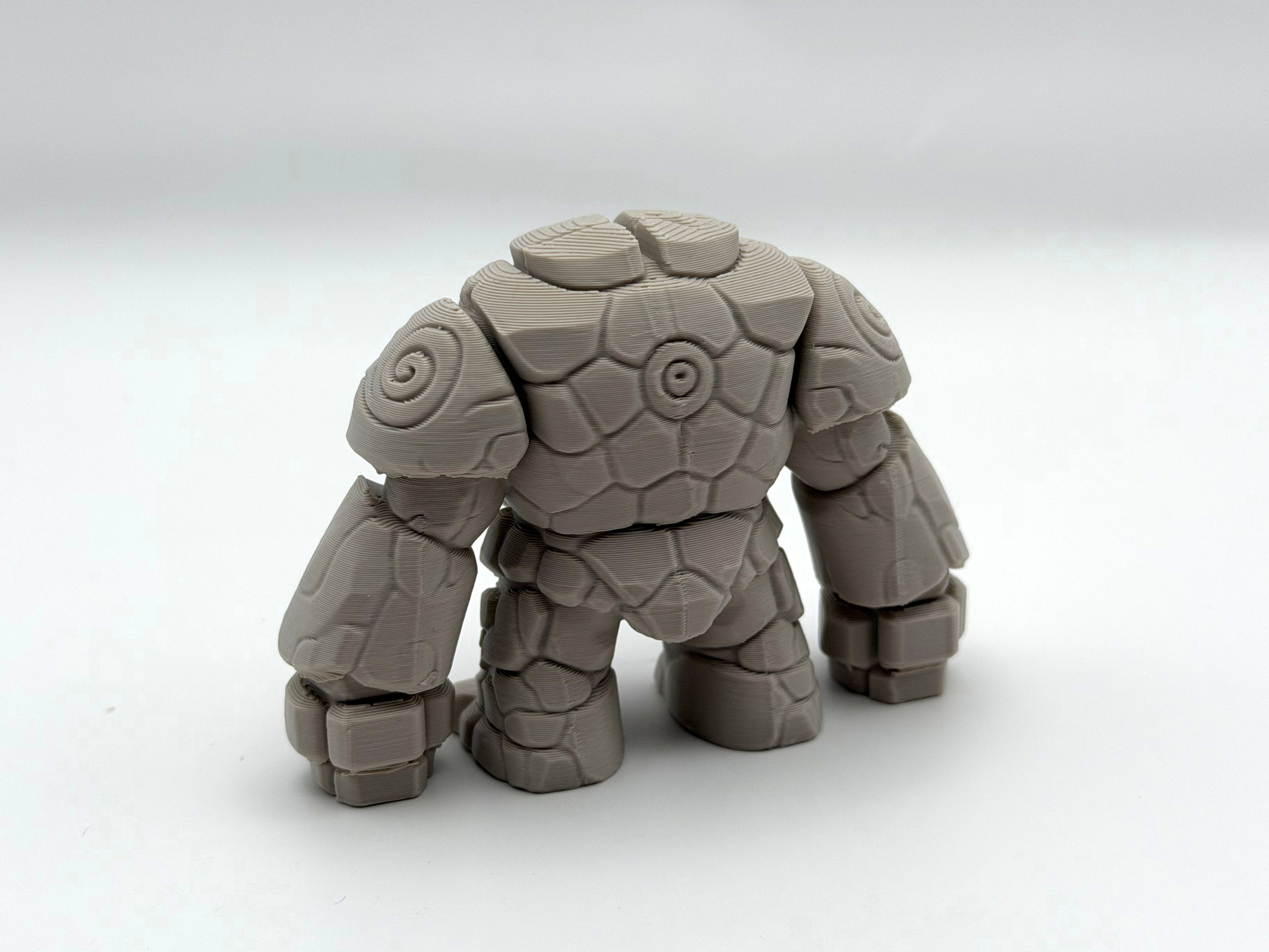 Miniatura 5 do modelo 3D Runestone Golem