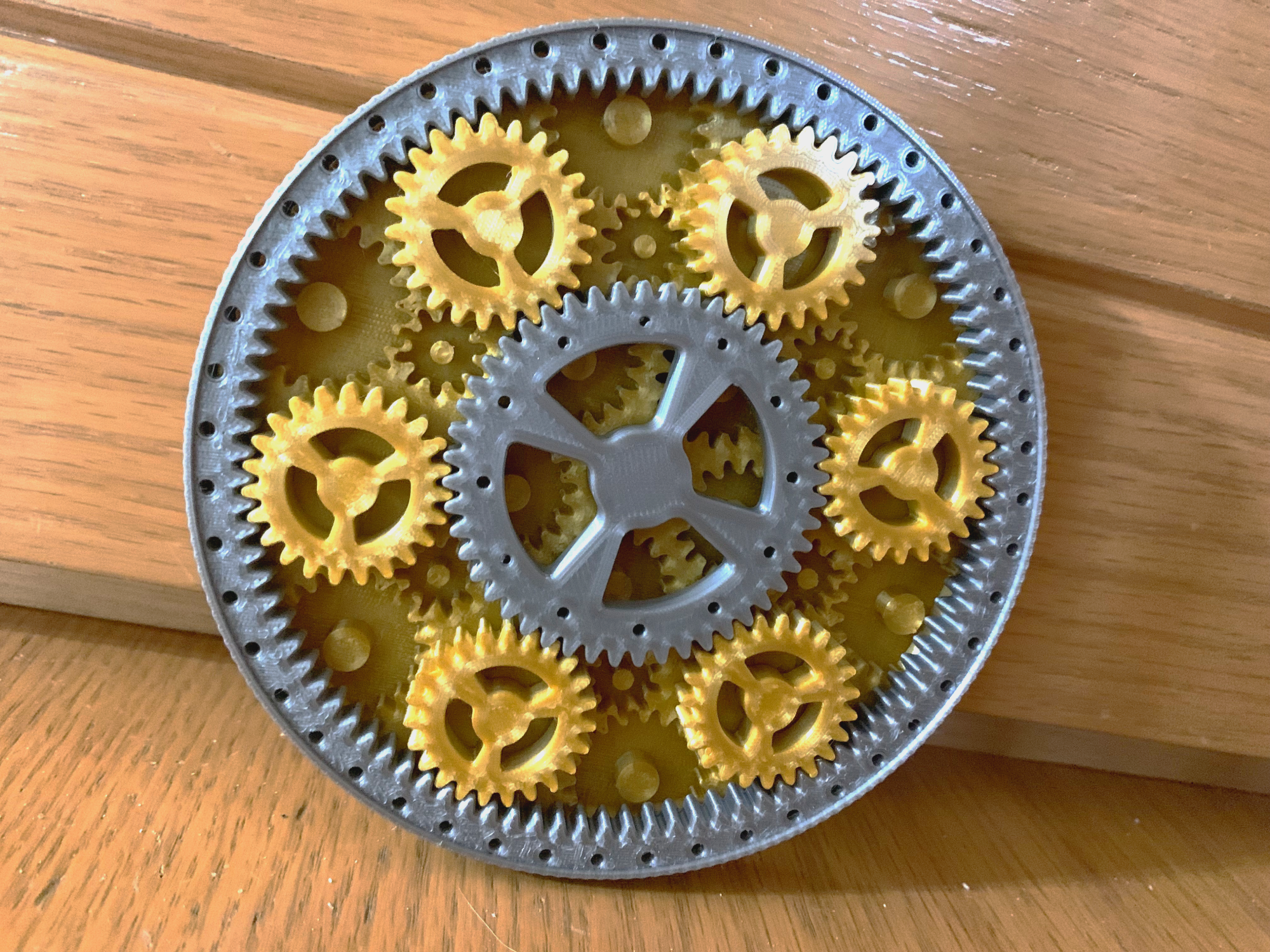Kinetic Planetary Gear Coaster