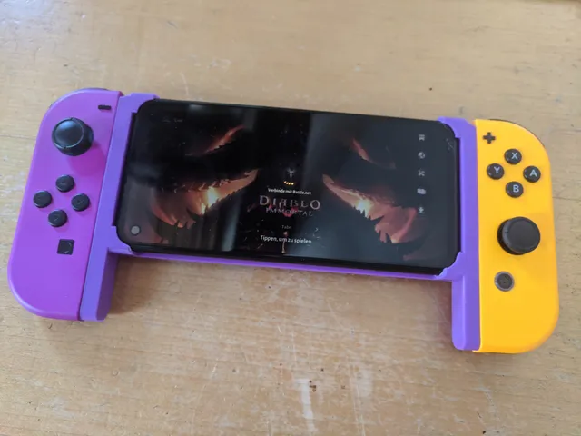 Pixel 4a Switch Joycon Grip