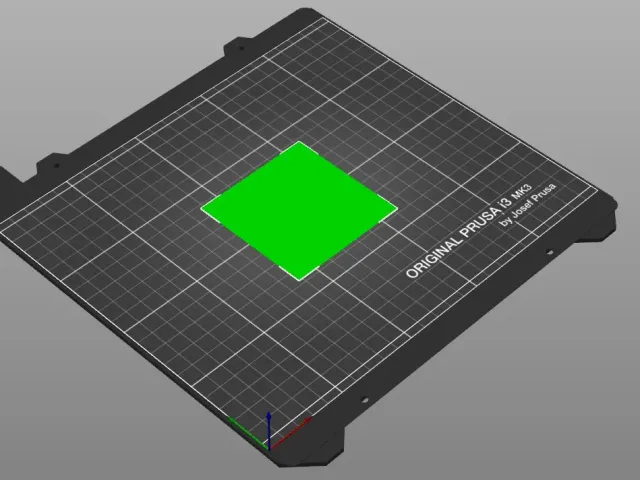 75mm First Layer Calibration Square