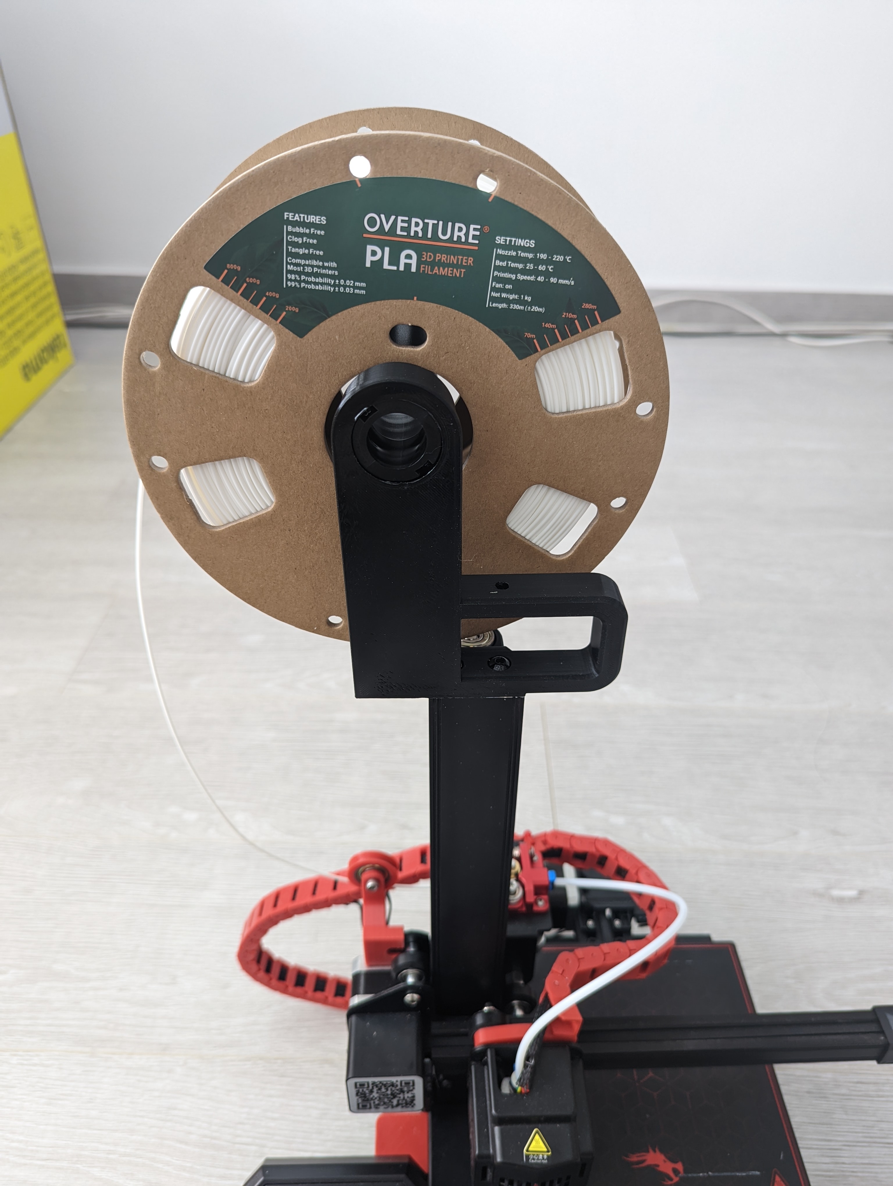 Handle for Ender-2 Pro with Filament Holder and Z-Axis stabiliser