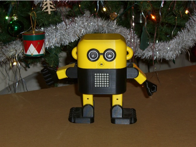 Otto modular robot customizable with OpenSCAD