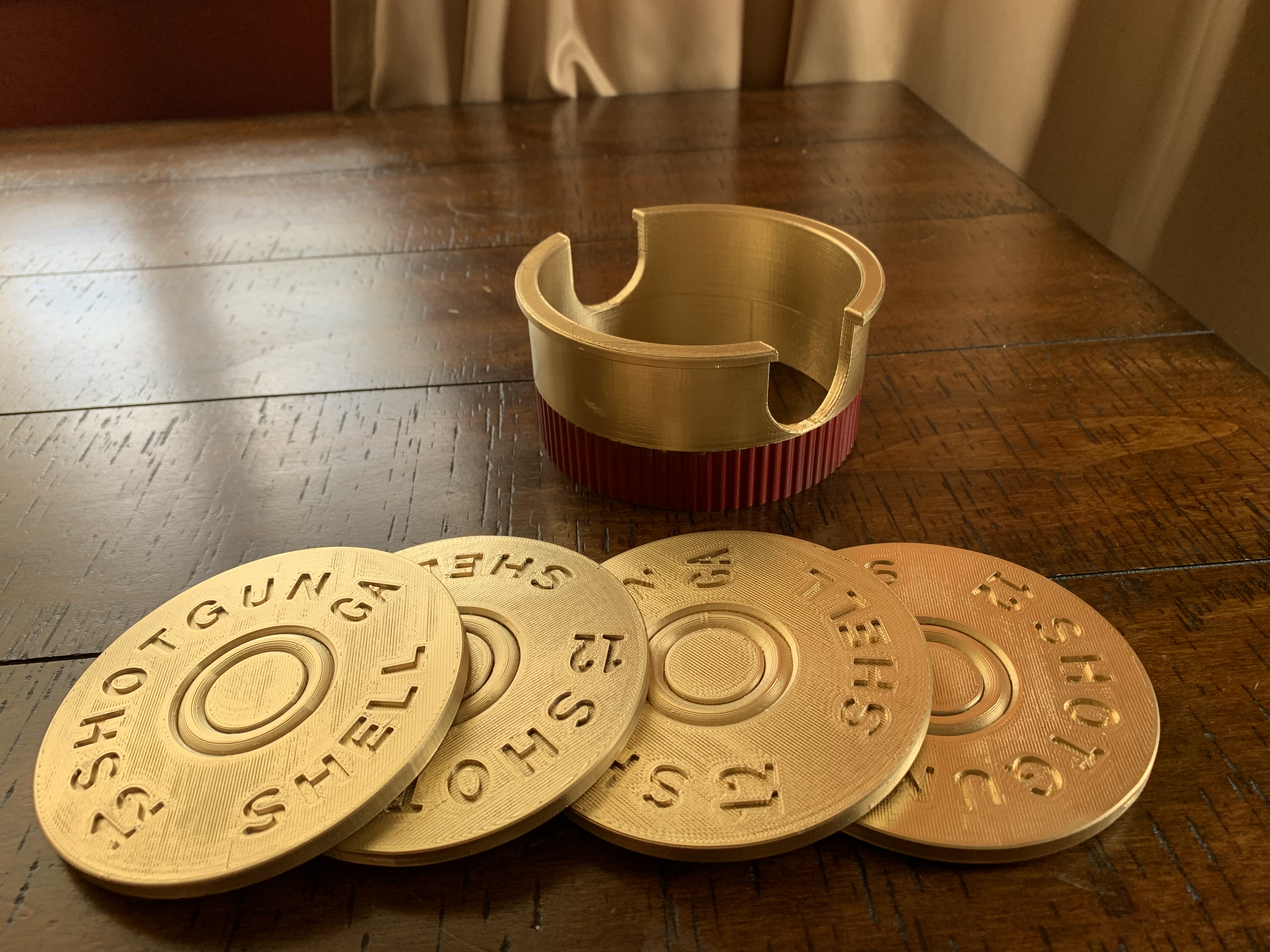 Miniatura 4 do modelo 3D Shot Shell Coasters
