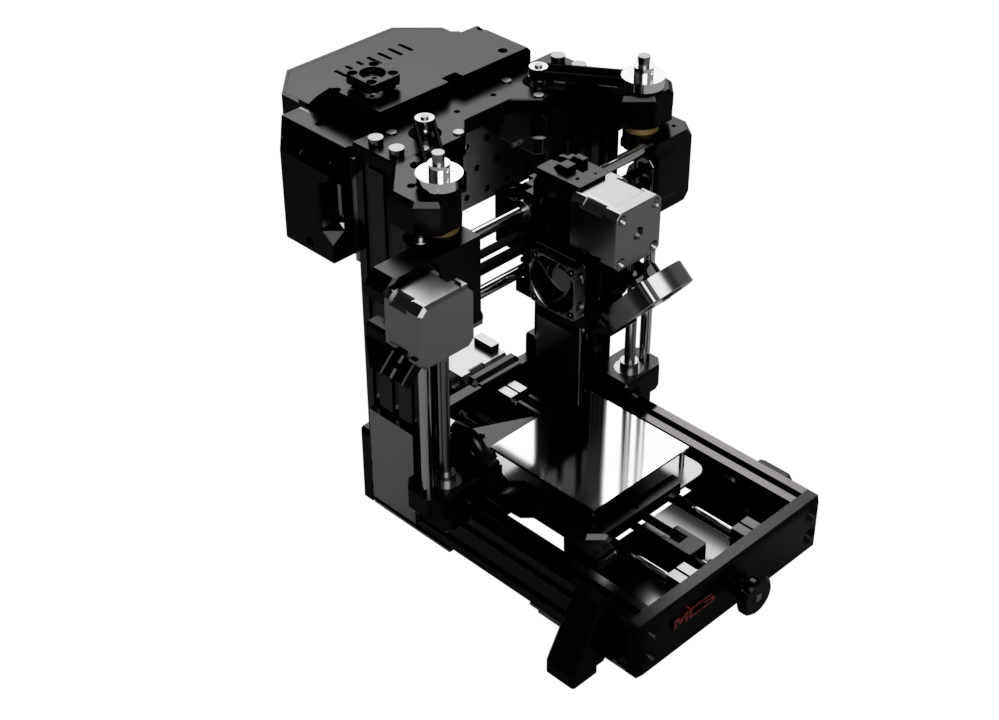 Miniatura 2 do modelo 3D miniprusa MC3 - Cartesian Bedslinger 3D Printer