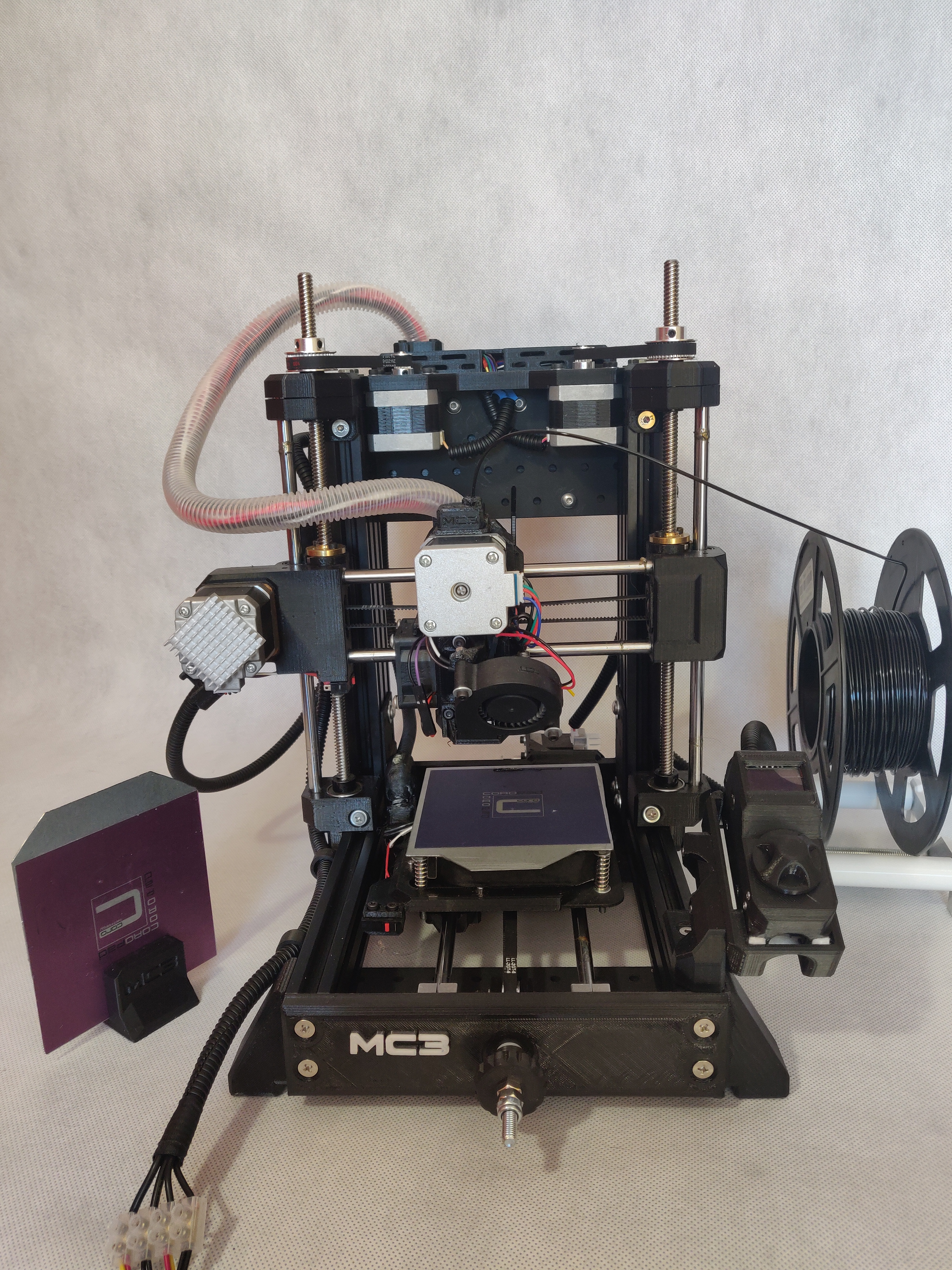 Miniatura 8 do modelo 3D miniprusa MC3 - Cartesian Bedslinger 3D Printer