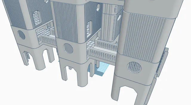 Space Port Center Bridge Module