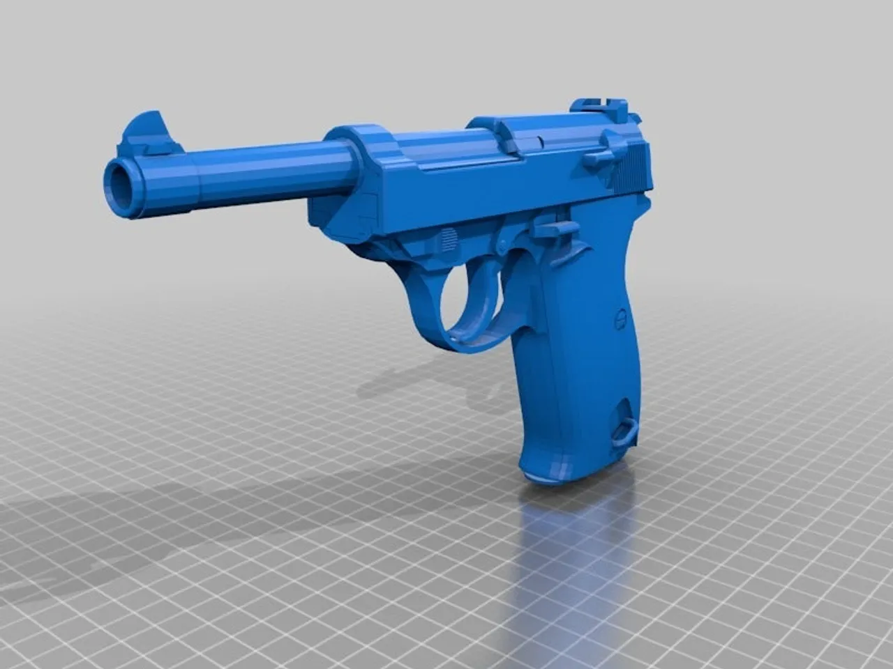 高評価レビュー Pistol P-38 Walther ( free Download | Jace1969 by ) Replica 模型製作用品
