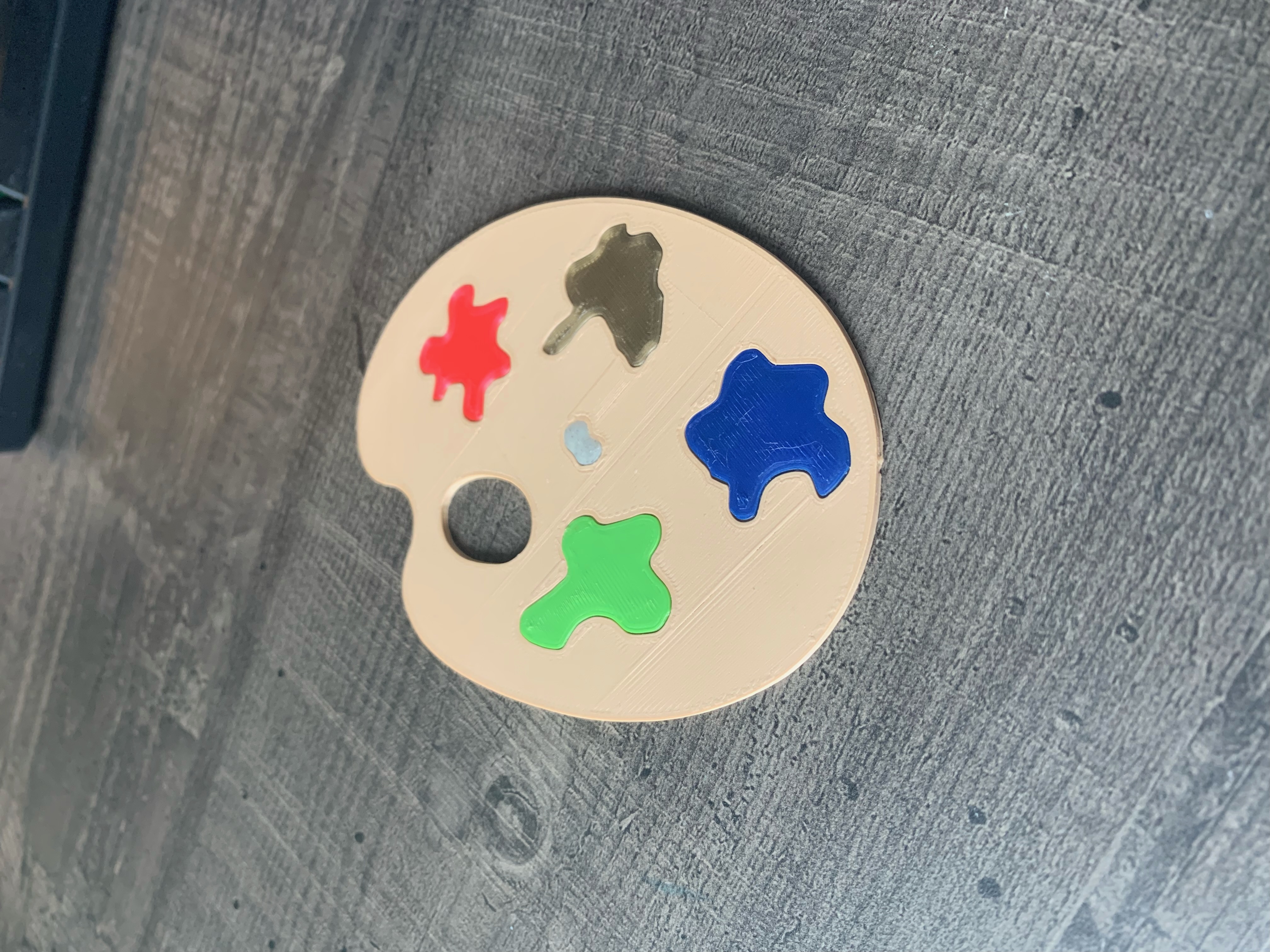 Paintpalette coaster — miniatura 2