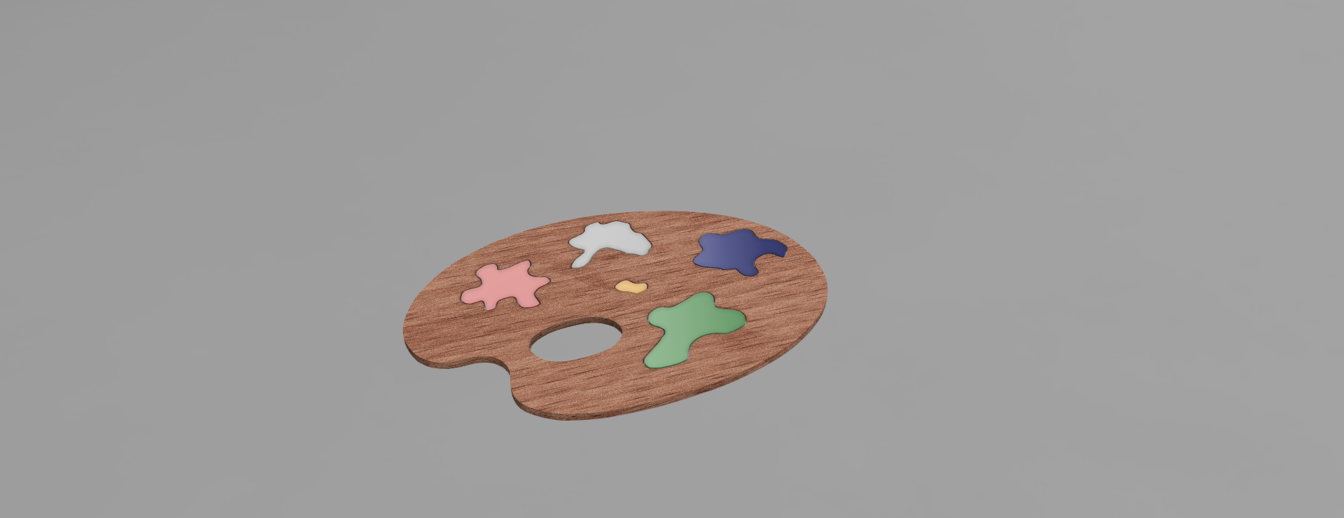 Paintpalette coaster — miniatura 4