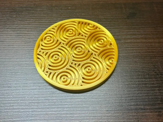 Round Decor coaster
