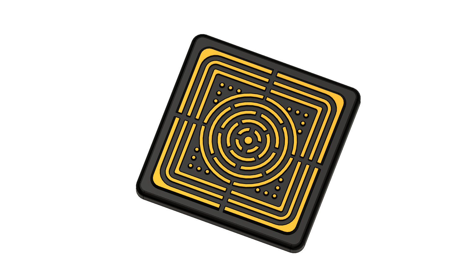 Contrasting Coaster - Modern