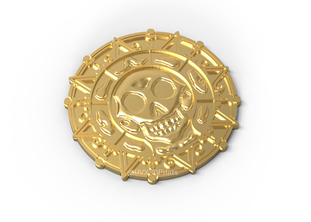 Pirate Medallion Coaster