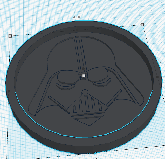 Darth Vader 10 cm coaster