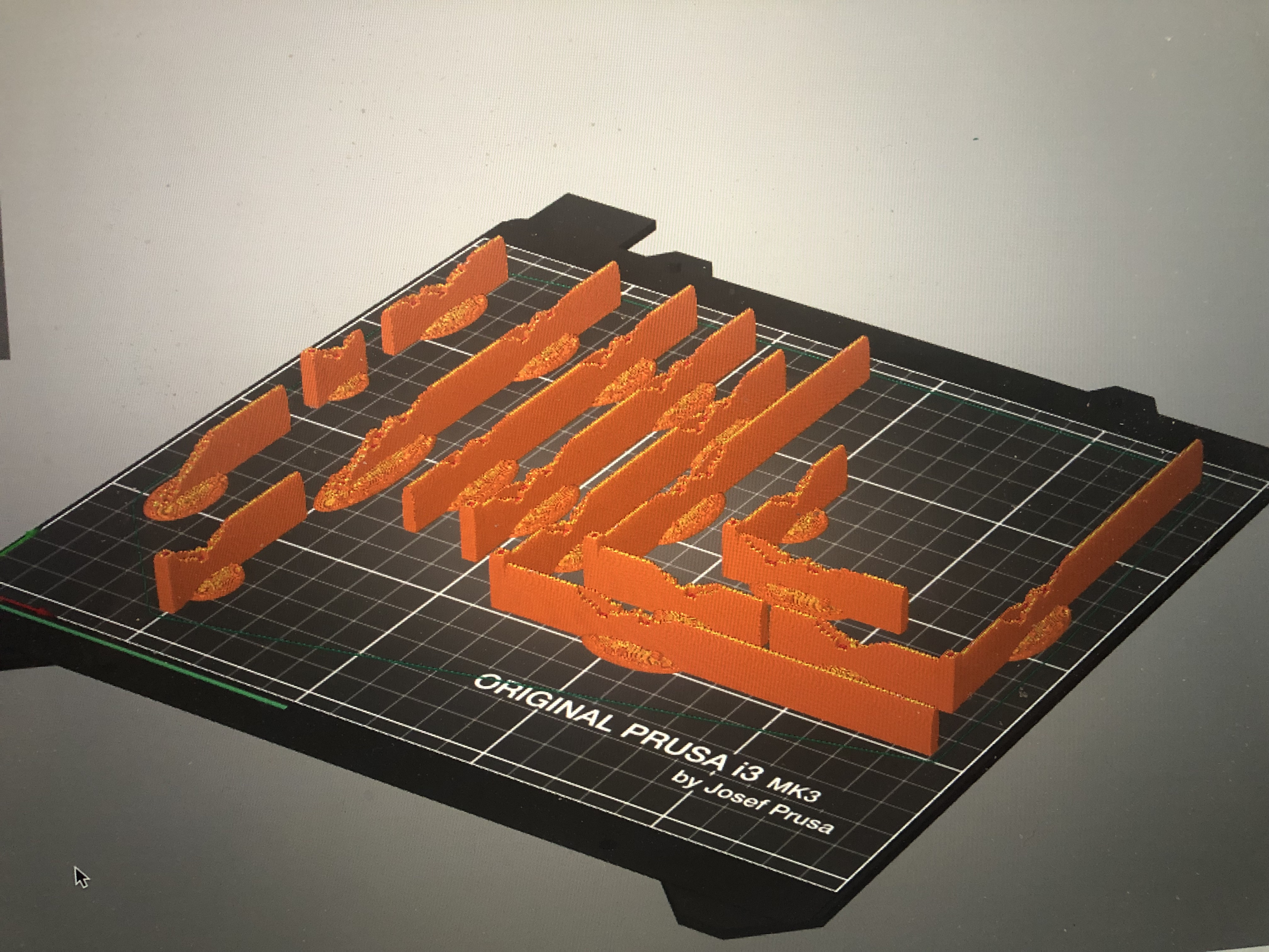 Miniatura 2 do modelo 3D Ruined Wall Pack