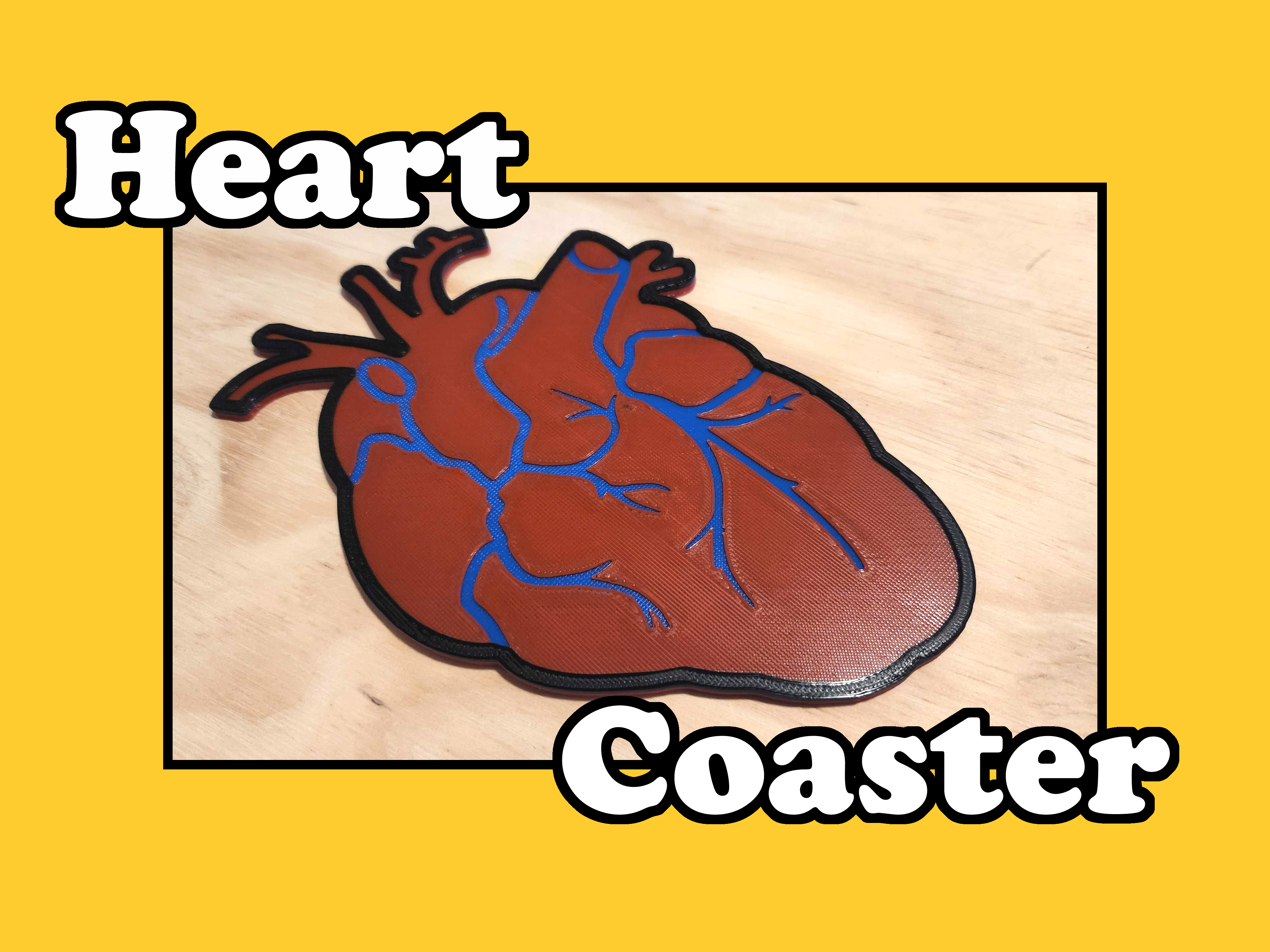 Heart Coaster
