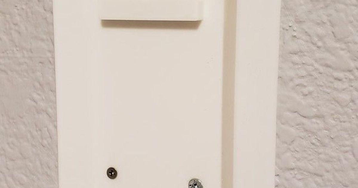 SimpliSafe Control Mount by Mad2_3D Download free STL model