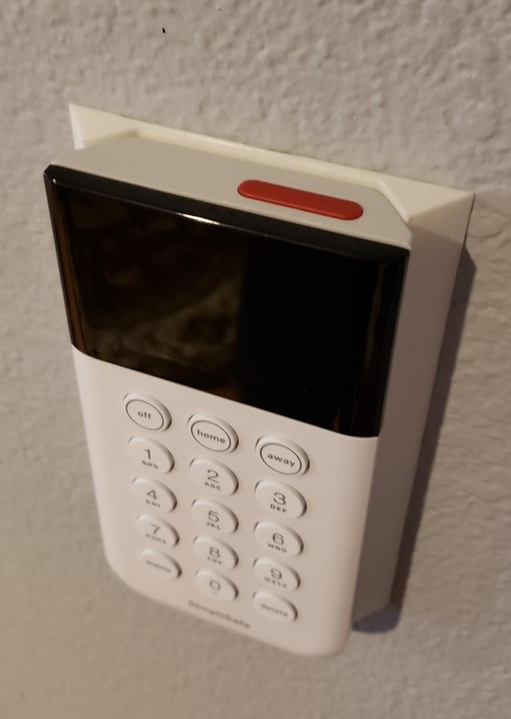 SimpliSafe Control Mount by Mad2_3D Download free STL model