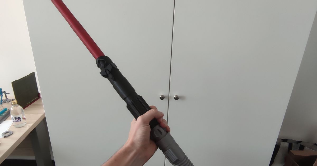 Double Bladed Lighsaber Connector by Kolibřík Download free STL model