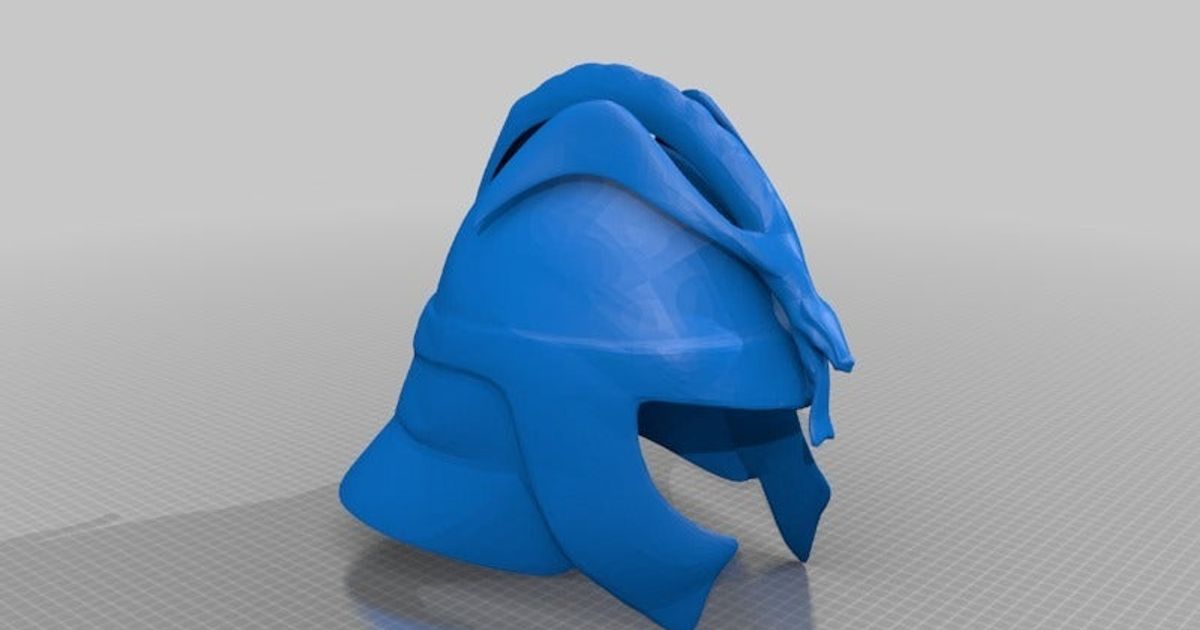 Blades Helmet ( Skyrim ) by Jace1969 Download free STL model