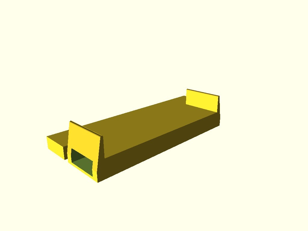 Miniatura 3 do modelo 3D Standard for stacking bins