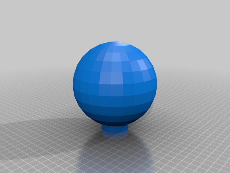 Miniatura 7 do modelo 3D Spherical IoT-lamp 2
