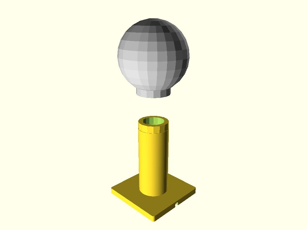 Miniatura 2 do modelo 3D Spherical IoT-lamp