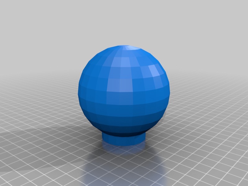 Miniatura 5 do modelo 3D Spherical IoT-lamp
