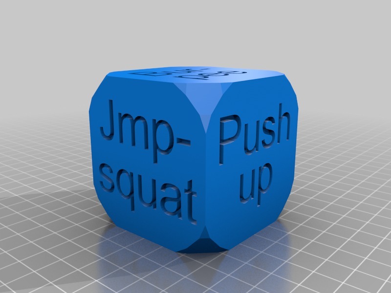 Workout dice — thumbnail 2