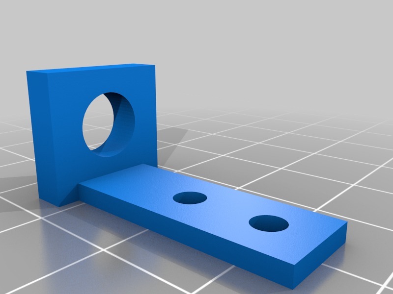 Miniatura 3 do modelo 3D MakerBeam push button holder