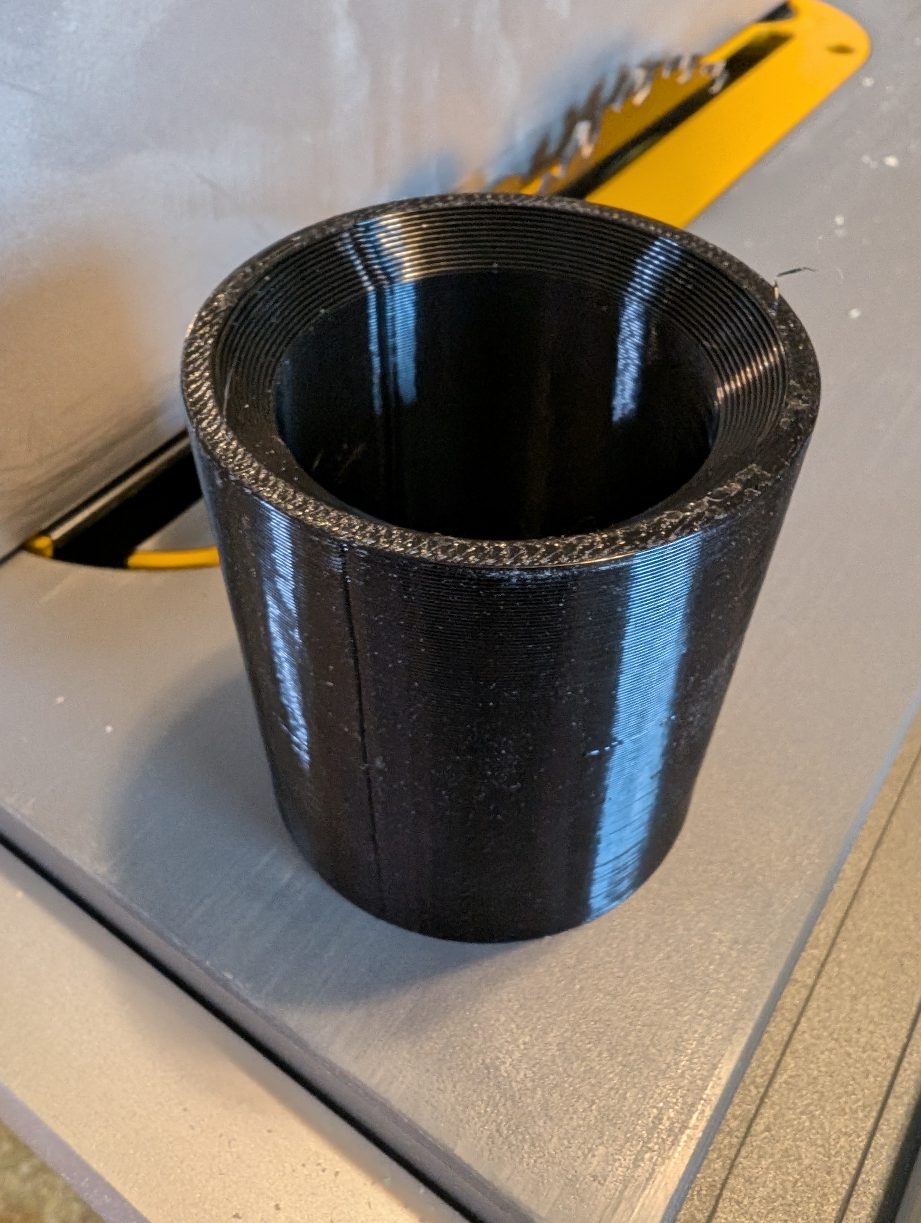 DeWalt Table Saw Vacuum Adapter 3D model