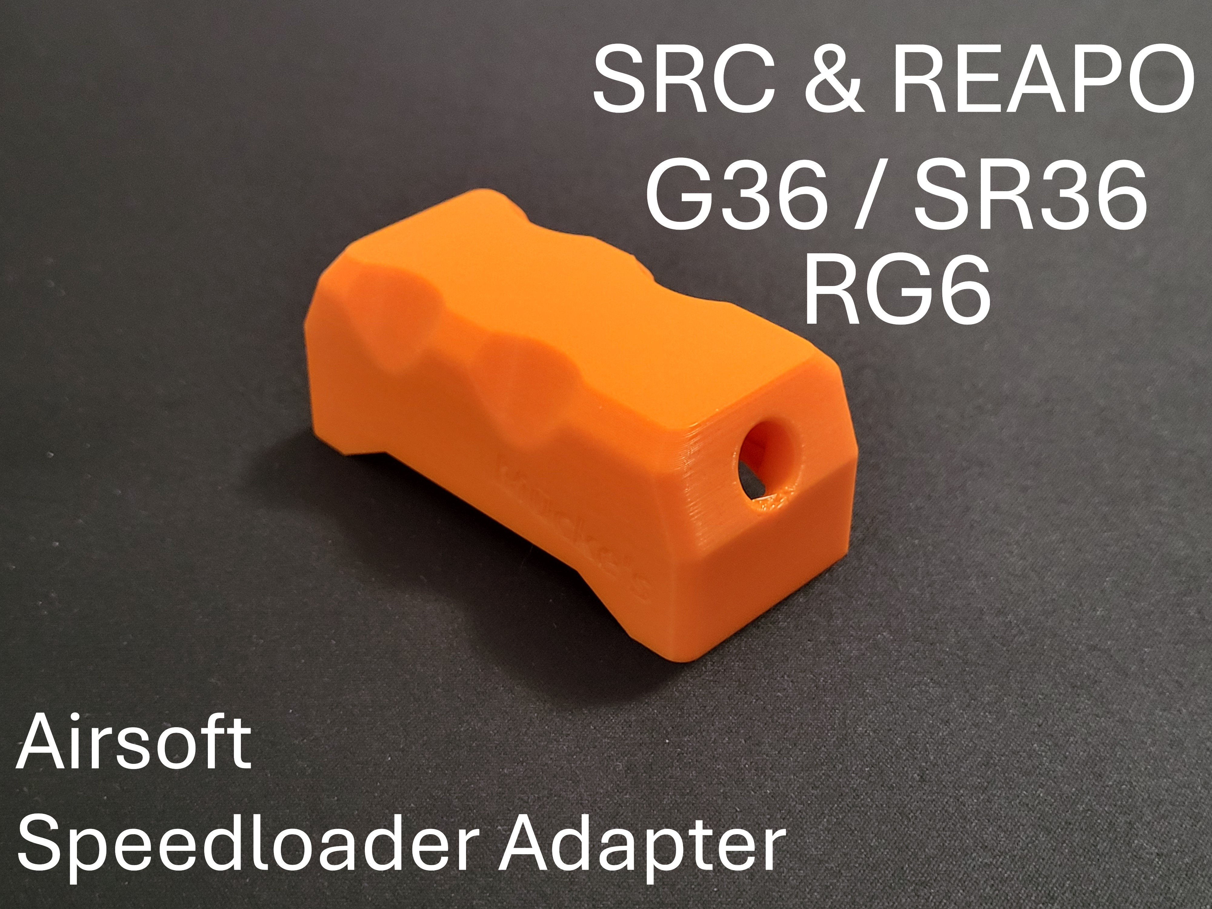 SRC/REAPO - SR36/G36/RG6 GBB Airsoft Speedloader Adapter with BB Kicker - Free Download