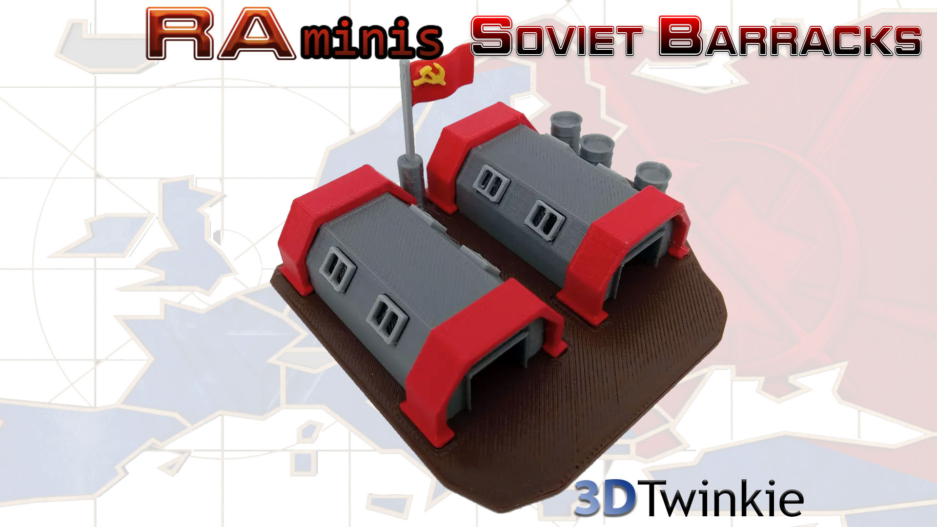 Miniatura 2 do modelo 3D Mini Barracks Building