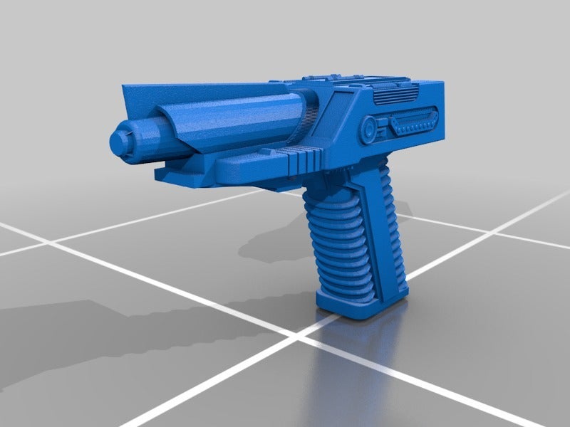 Star Trek Andorian Energy pistol by Jace1969 | Download free STL model ...