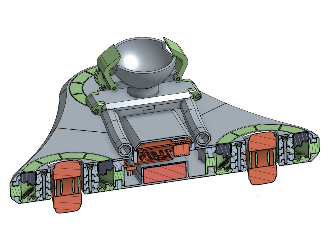 Triangular Swerve Drive Robot — thumbnail 3