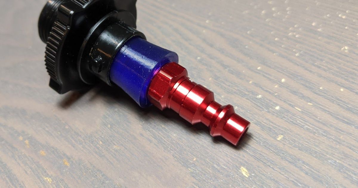 Boston Valve to NTP Quick Release Adapter Inflater by jurassic73