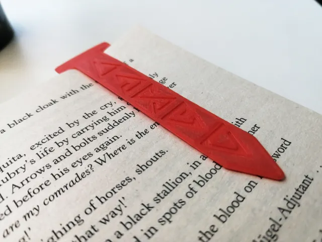 Witcher signs bookmark