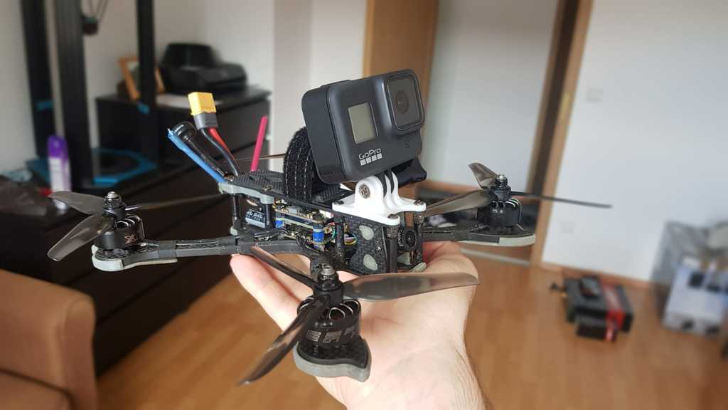 IFlight XL5 /7 Nazgul5 DC5/7 GoPro Hero & Osmo Action mount by simarzi |  Download free STL model | Printables.com