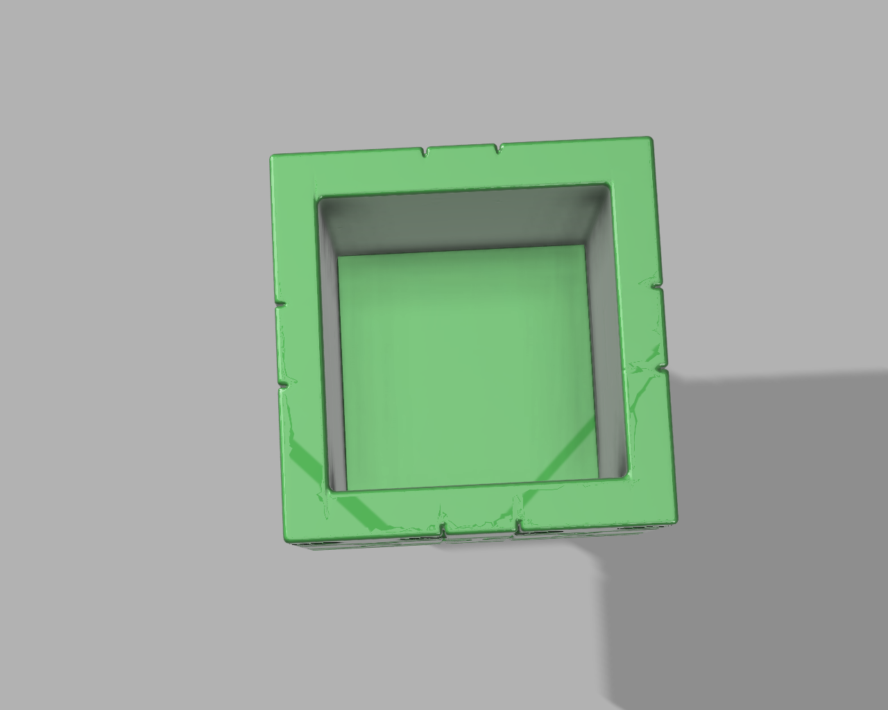 Miniatura 4 do modelo 3D Puzzle Cube Planter