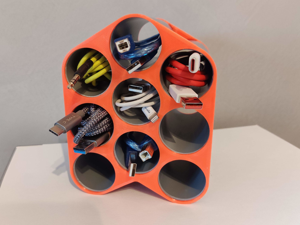 Cable Organizer PVC-Pipe