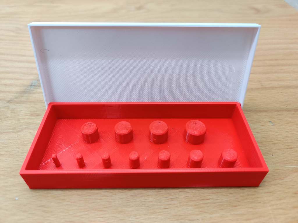 Miniatura 2 do modelo 3D Drill Bit Depth Stop Collar Box
