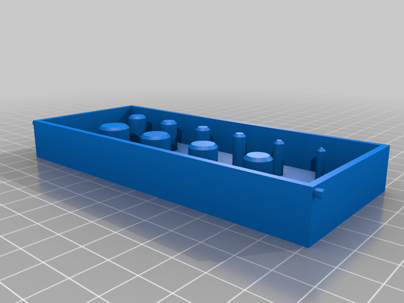 Miniatura 3 do modelo 3D Drill Bit Depth Stop Collar Box