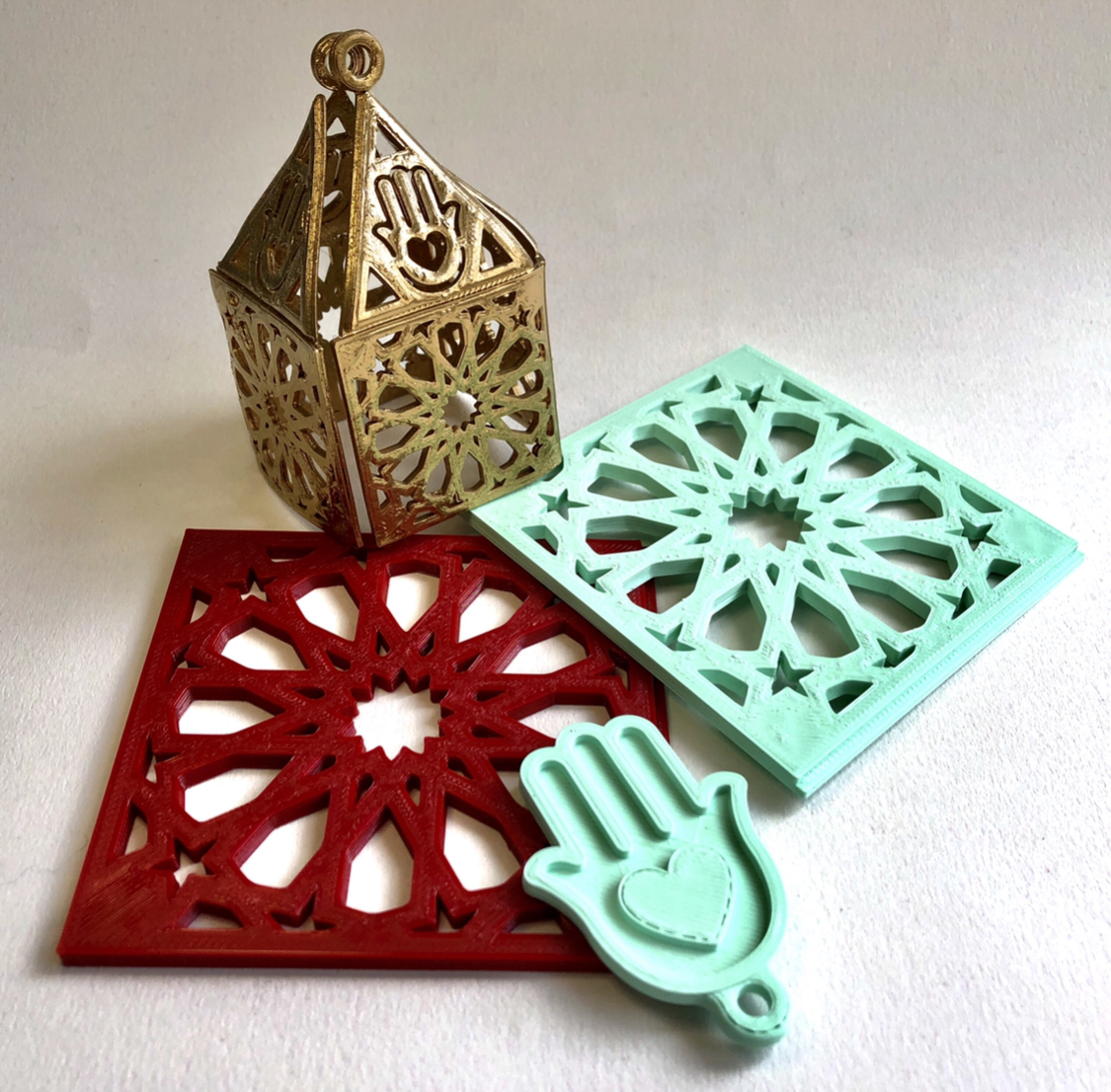 12-Pointed Islamic Star Coaster