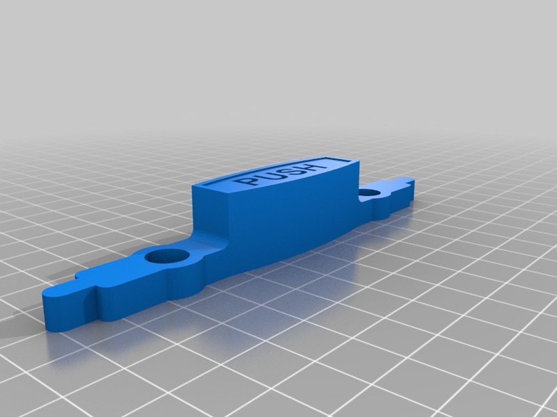 Leisure Luggage Handle Button Replacement by MrBriggs Download free STL model