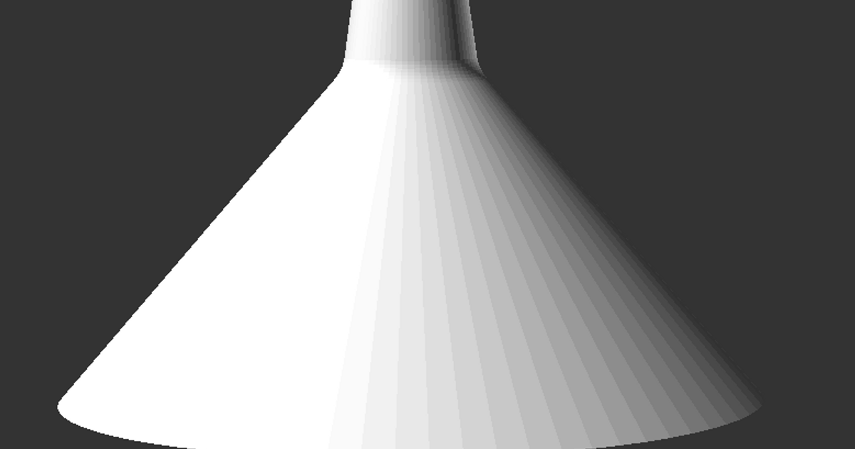 Simple funnel by suorcd | Download free STL model | Printables.com