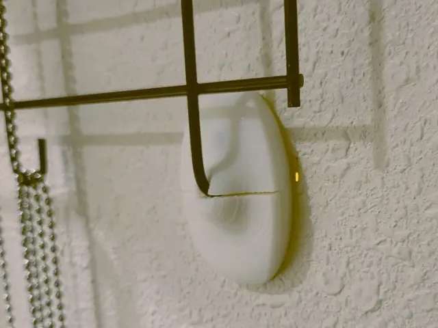 Wall Mount for curved wire hooks