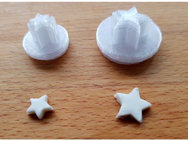 Small Star Shaped Icing fondant cutter